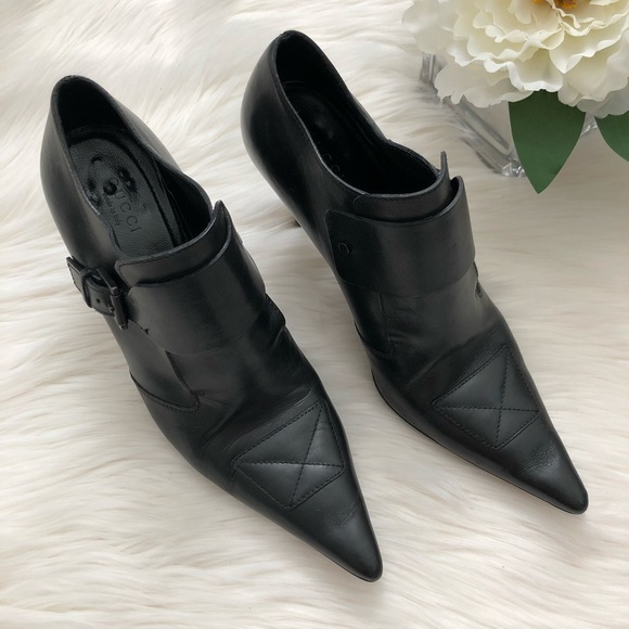 gucci black ankle boots